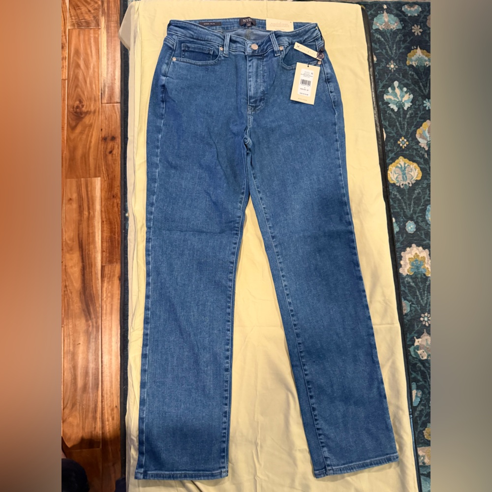 NWT Not Your Daughters Jeans - NYDJ Slim Jeans – Venice Blue‎ Denim – Size 6